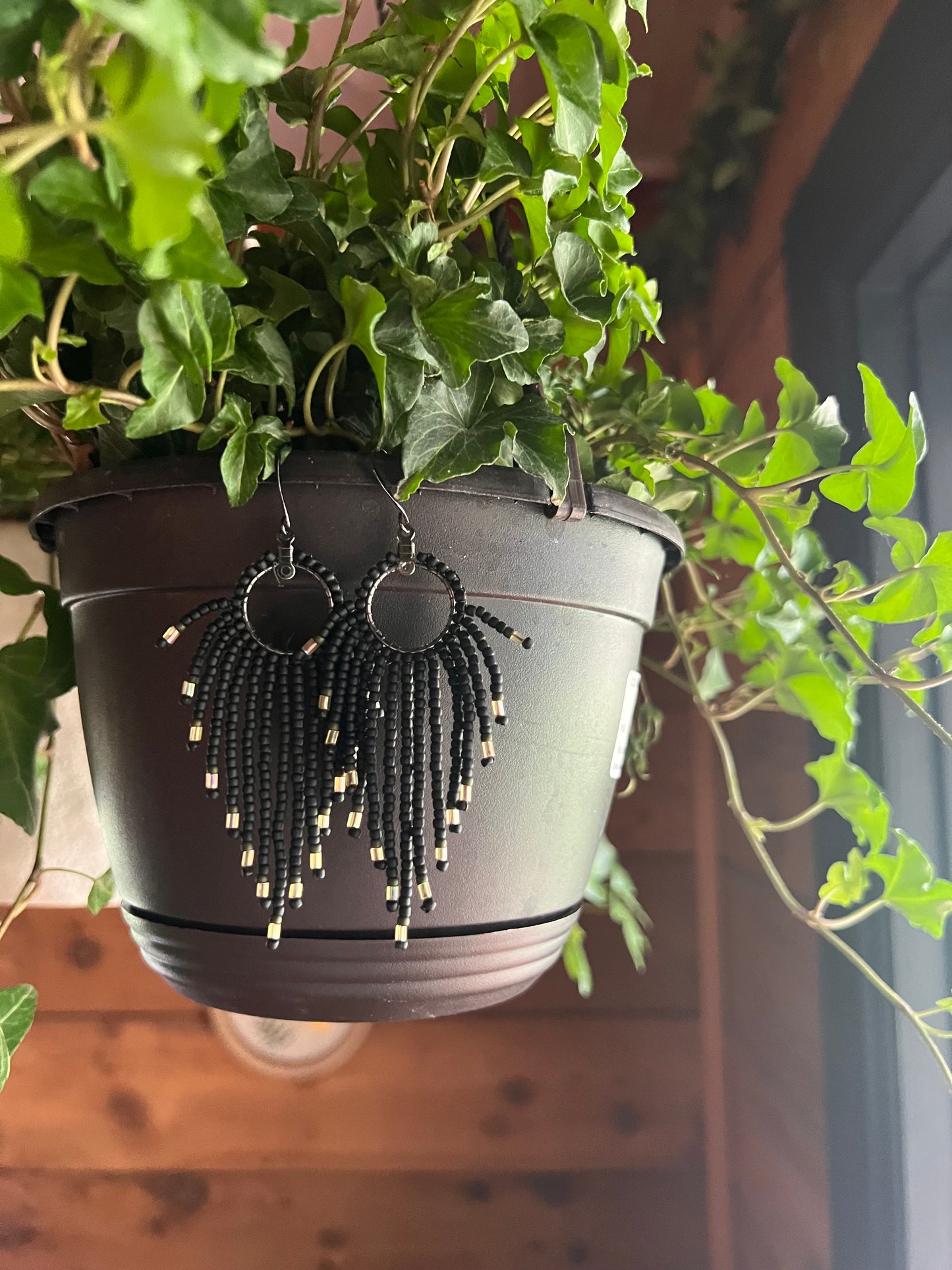 Matte black dangles