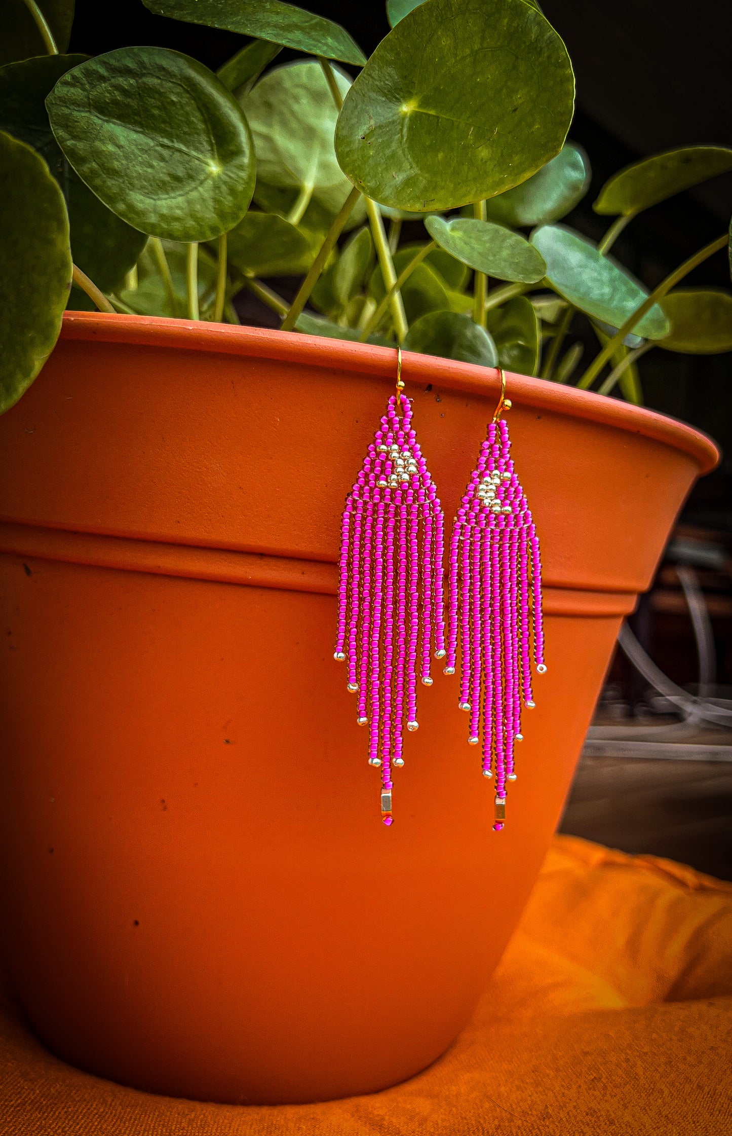 Pink ๐ dangles
