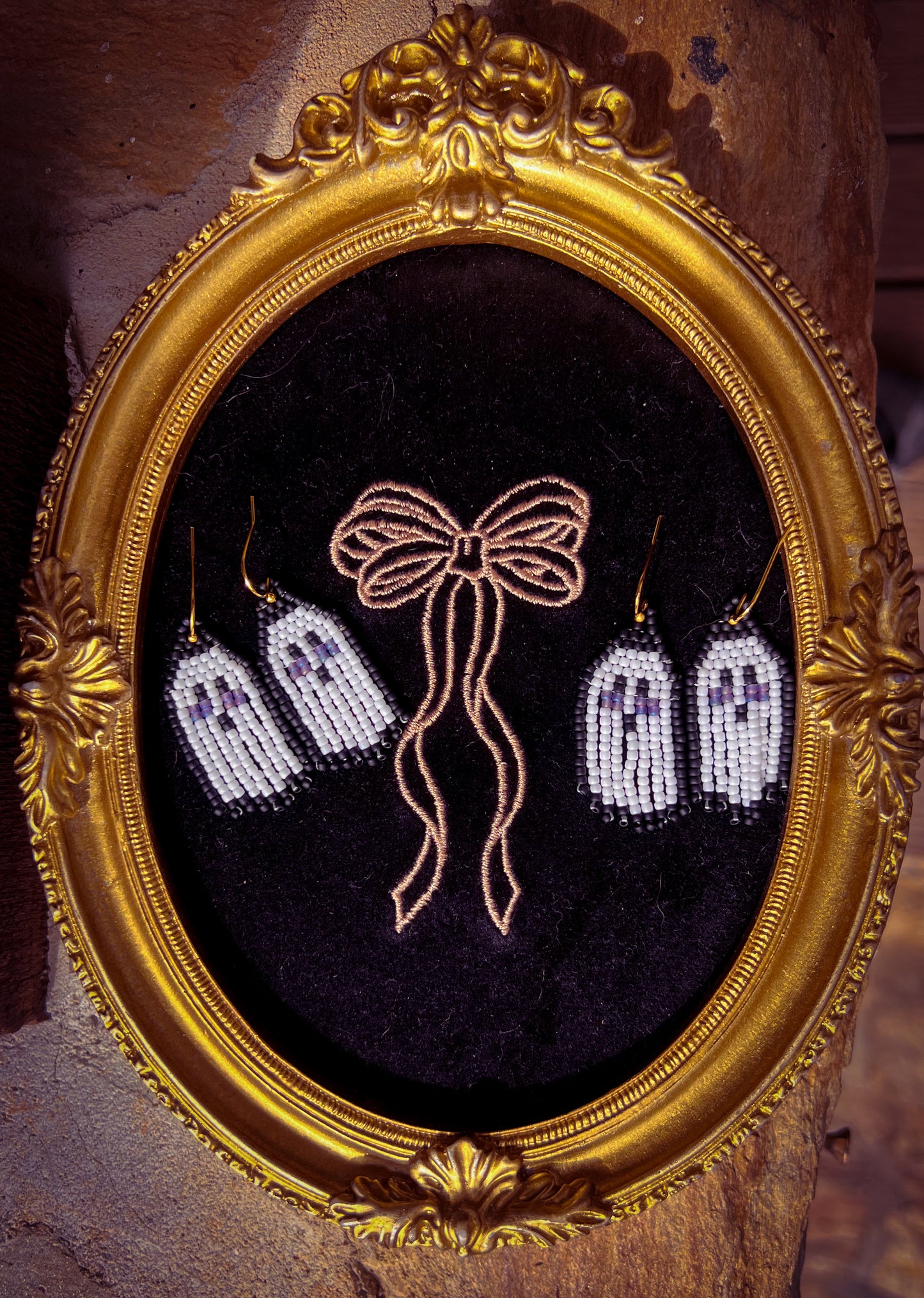 Mini ghost dangles