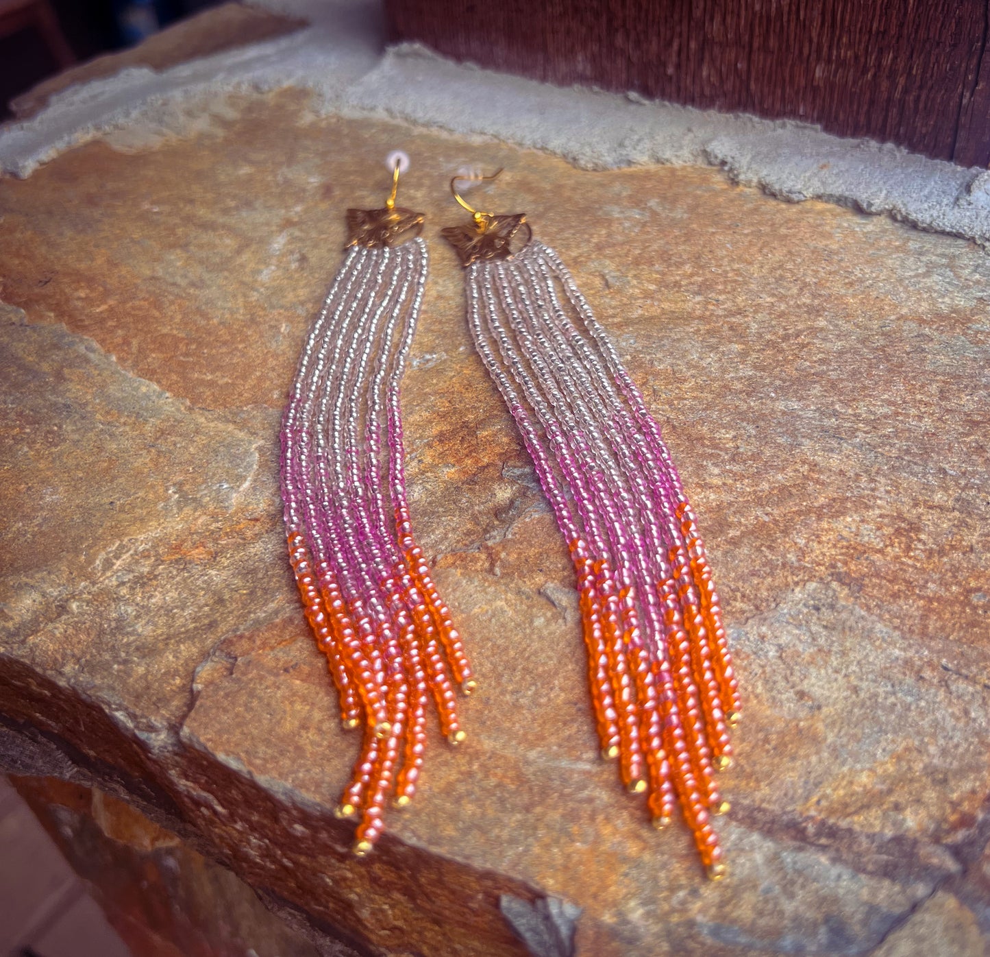 Long butterfly dangles 🦋